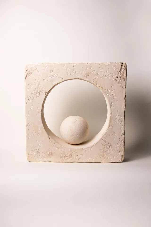 ClaireLune Aequilibrium scultura ceramica grès 35 cm