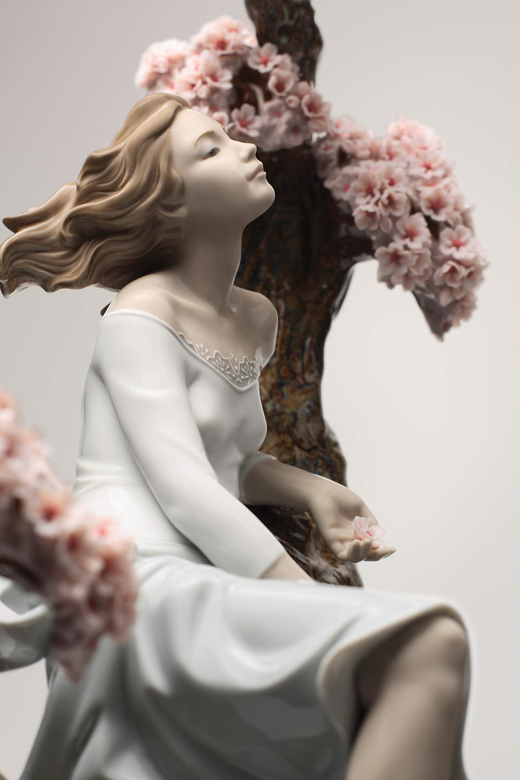Lladró Sculture Stagione Fiorita dama figurina donna porcellana
