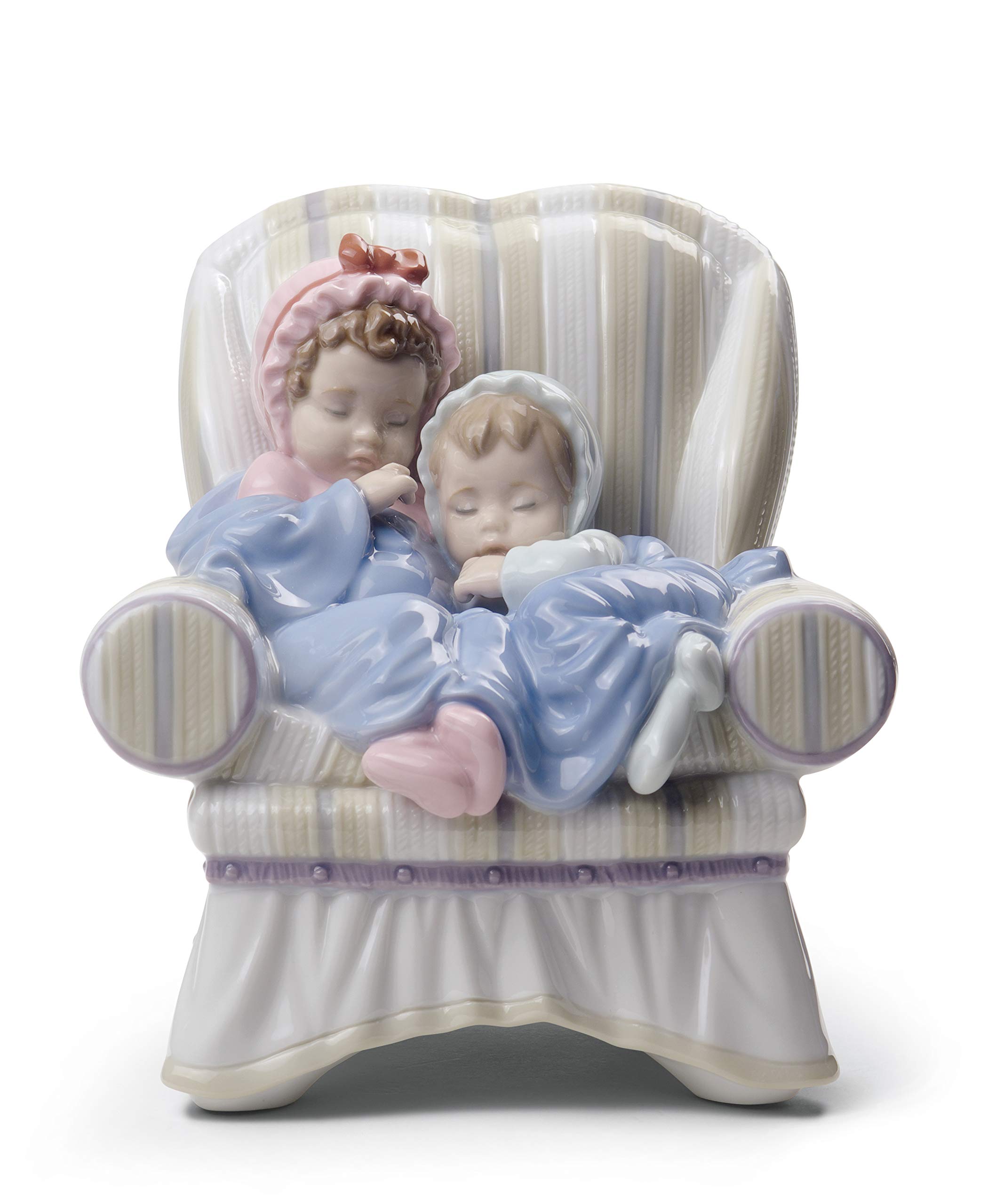 Lladró Sculture I Miei Due Piccoli Tesori figurina porcellana