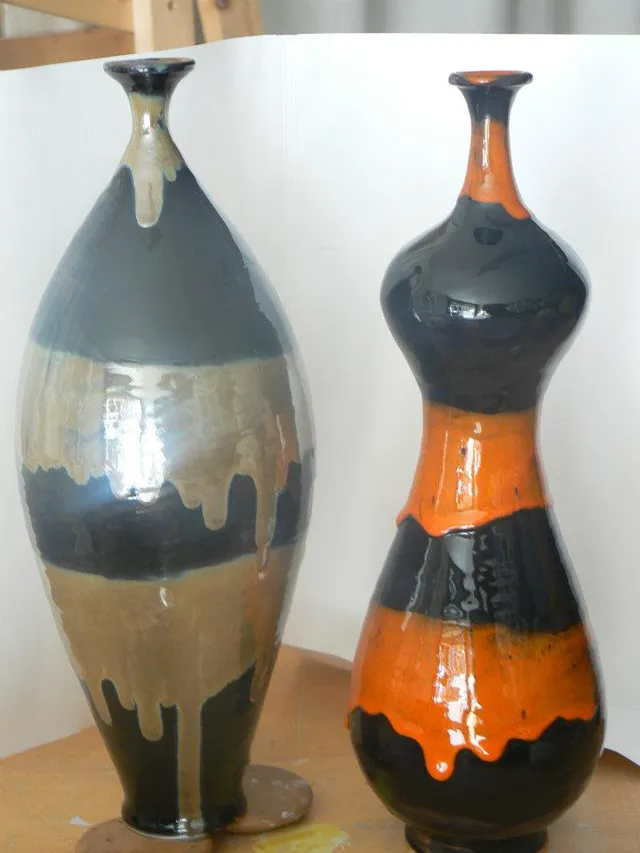 Raffaela Russo Vasi 26 vaso in ceramica dipinto a mano