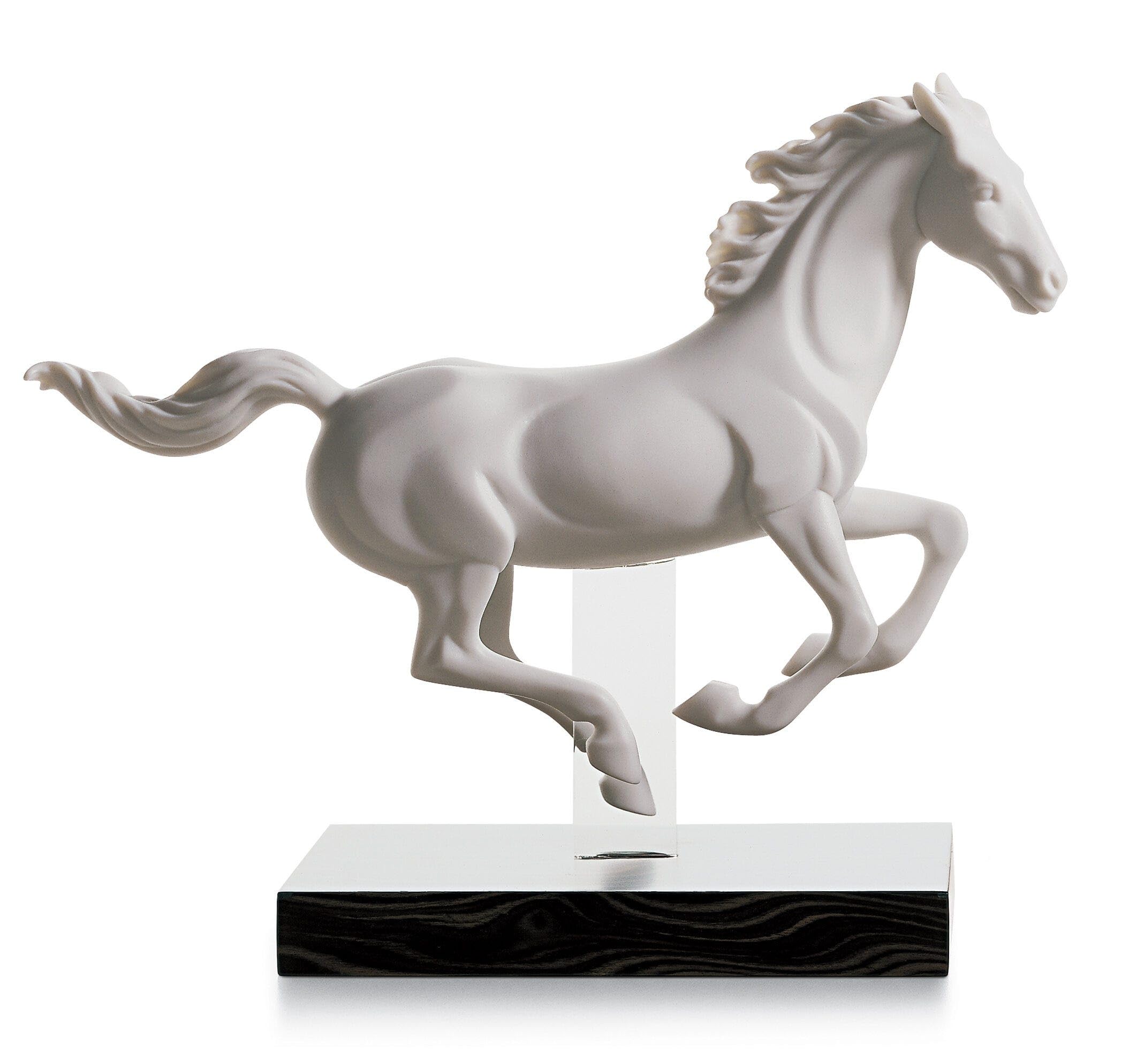 Lladró Cavallo Galoppo I figurina cavallo porcellana opaca