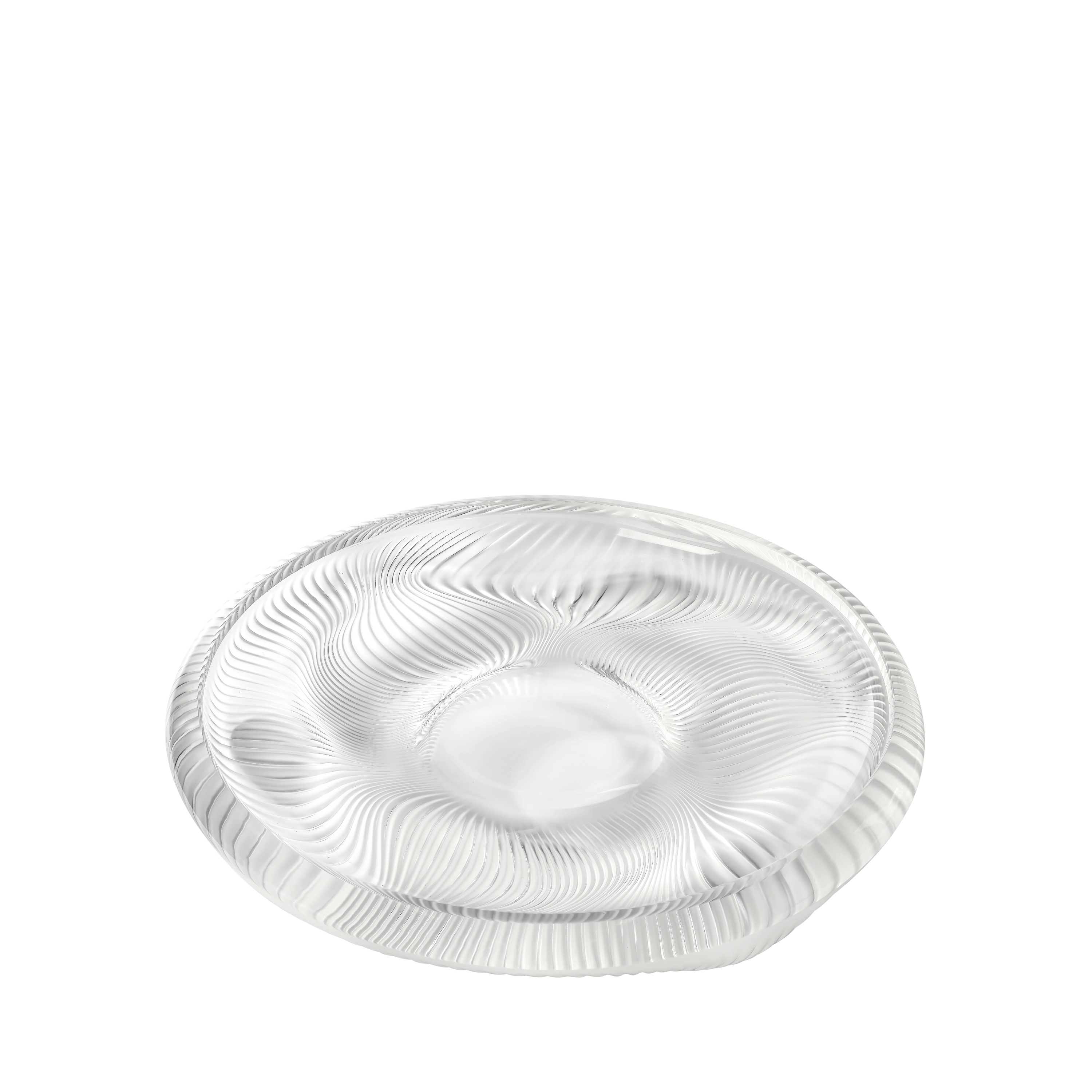 René Lalique Alizé coppa grande cristallo centrotavola