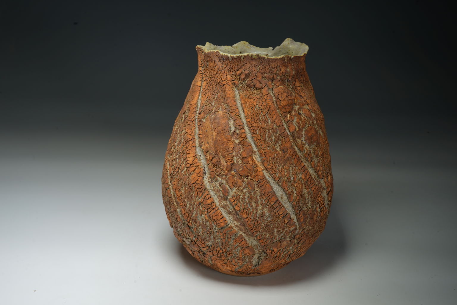 Terry Davies Vases Earth Texture Vaso Astratto Ceramica