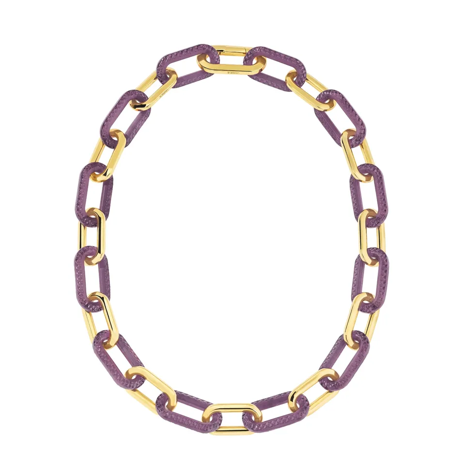 Lalique Jewellery Empreinte Animale collana oro One Size