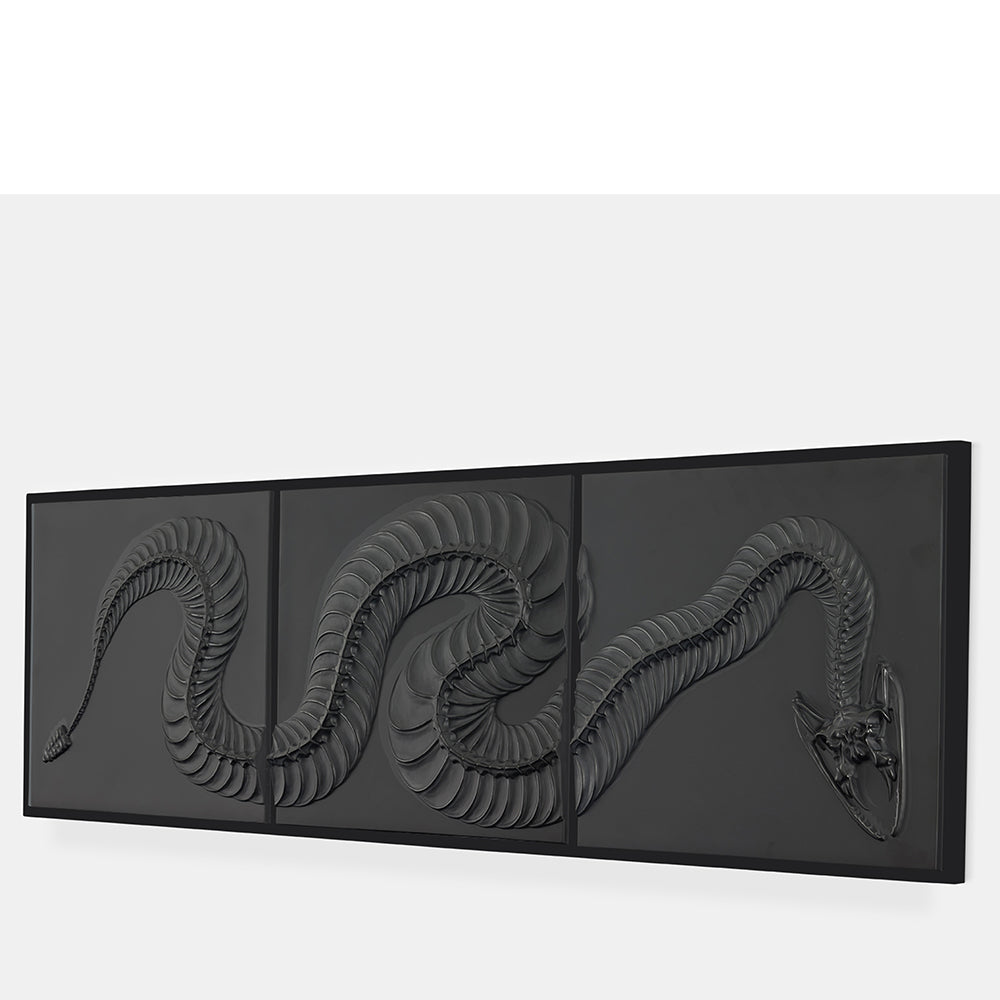 Lalique Eternal Sinner Hirst pannello arte nero 2017