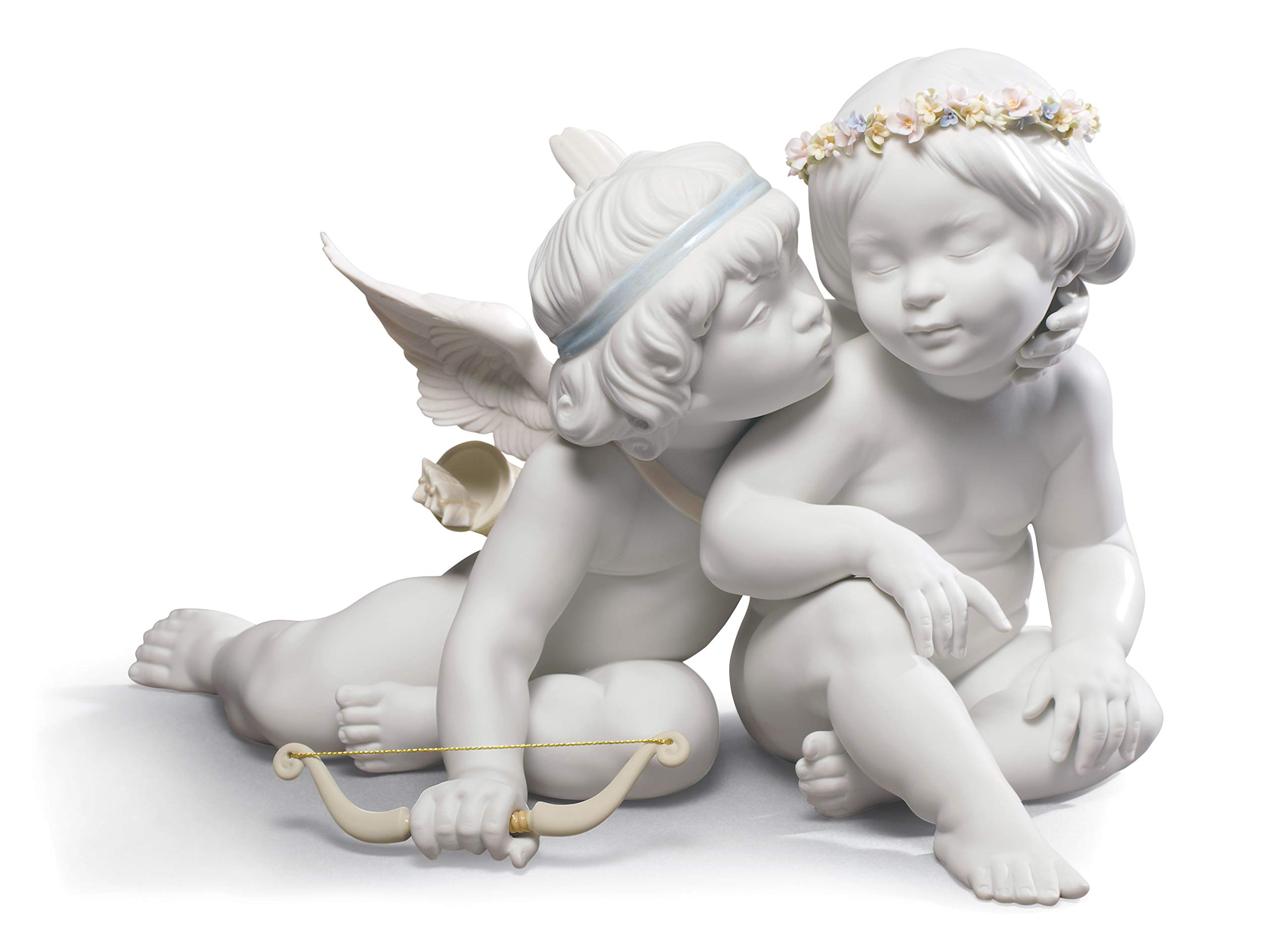 Lladró Sculture Amore e Psiche figurina piccolo angelo