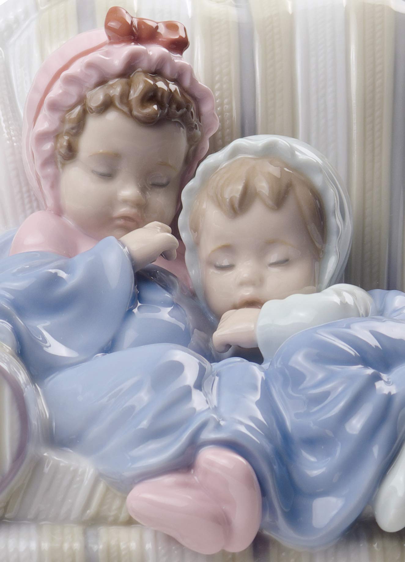Lladró Sculture I Miei Due Piccoli Tesori figurina porcellana