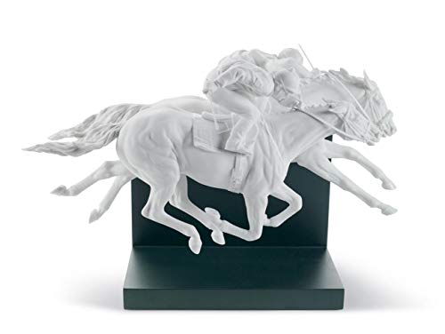 Lladró Sculture Corsa di Cavalli figurina porcellana edizione limitata