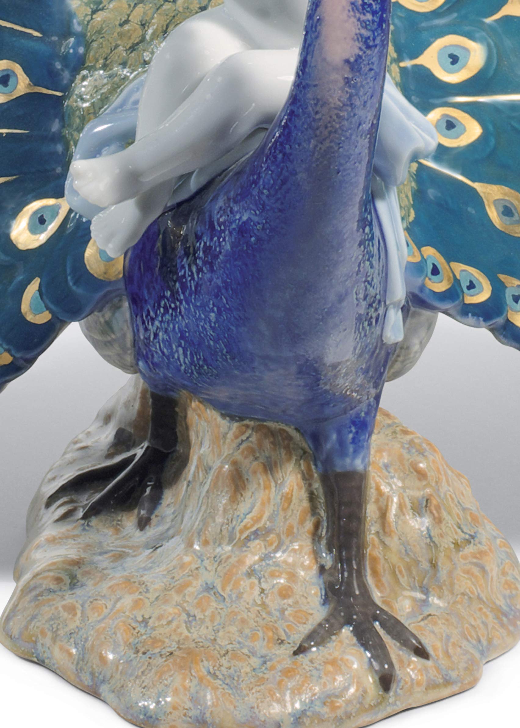 Lladró Sculture Angelito Pavone Reale statuetta porcellana