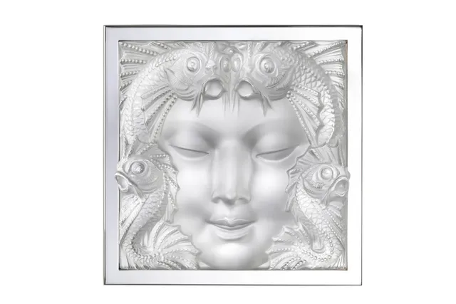 Lalique Masque de Femme applique parete cristallo incolore