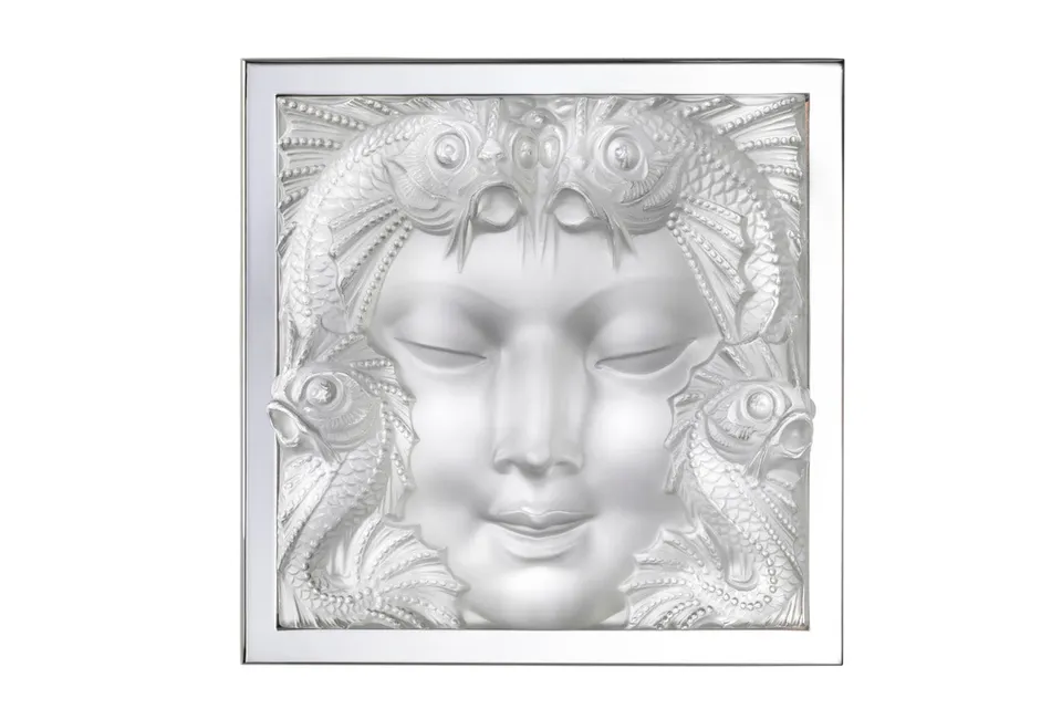 Lalique Masque de Femme applique parete cristallo incolore