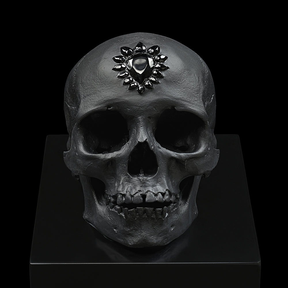 René Lalique Eternal Sleep Hirst scultura cristallo nero 2017