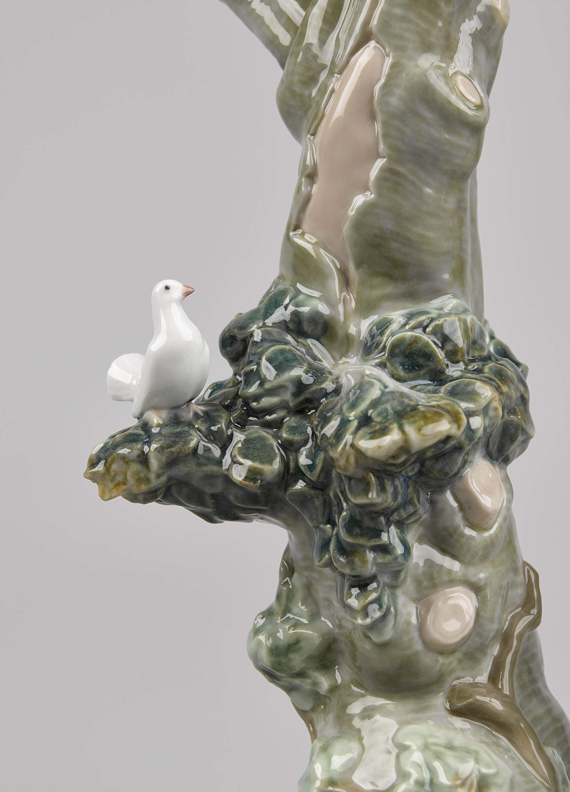 Lladró Sculture Donna Dondolandosi figurina porcellana donna