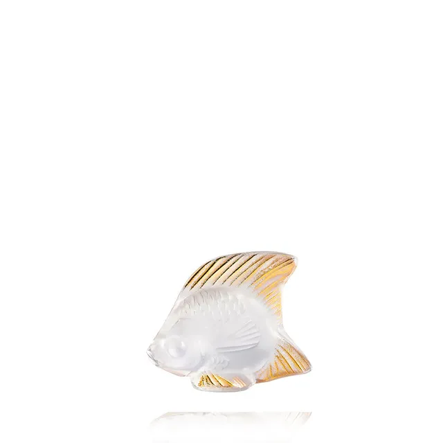 Lalique Fish scultura pesce cristallo taglia S