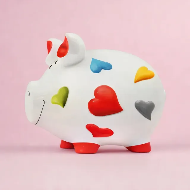Sparschwein Monsterschweine Cuori Salvadanaio XL 30 cm