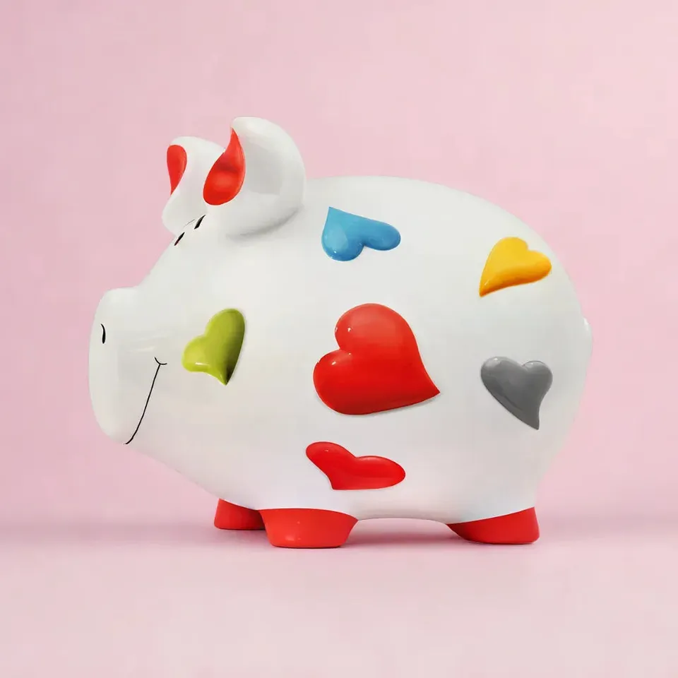 Sparschwein Monsterschweine Cuori Salvadanaio XL 30 cm