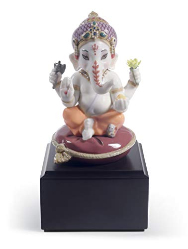 Lladró Sculture Bal Ganesha statua porcellana