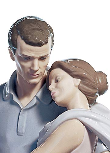 Lladró Tu Per Me Sei Tutto statuetta fidanzati porcellana