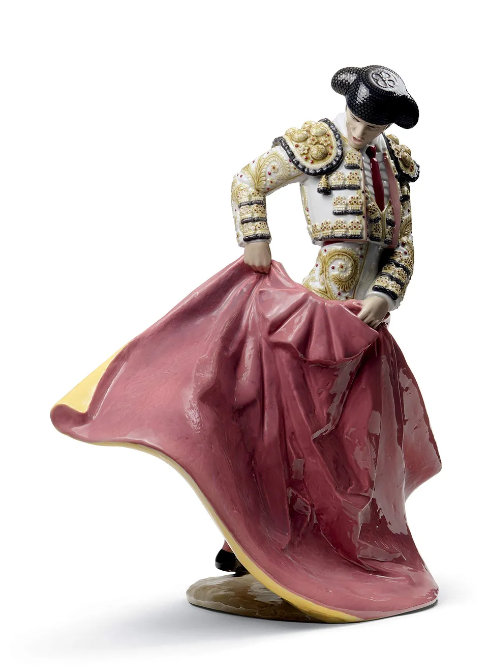 Lladró Il Matador figurina bianca in porcellana