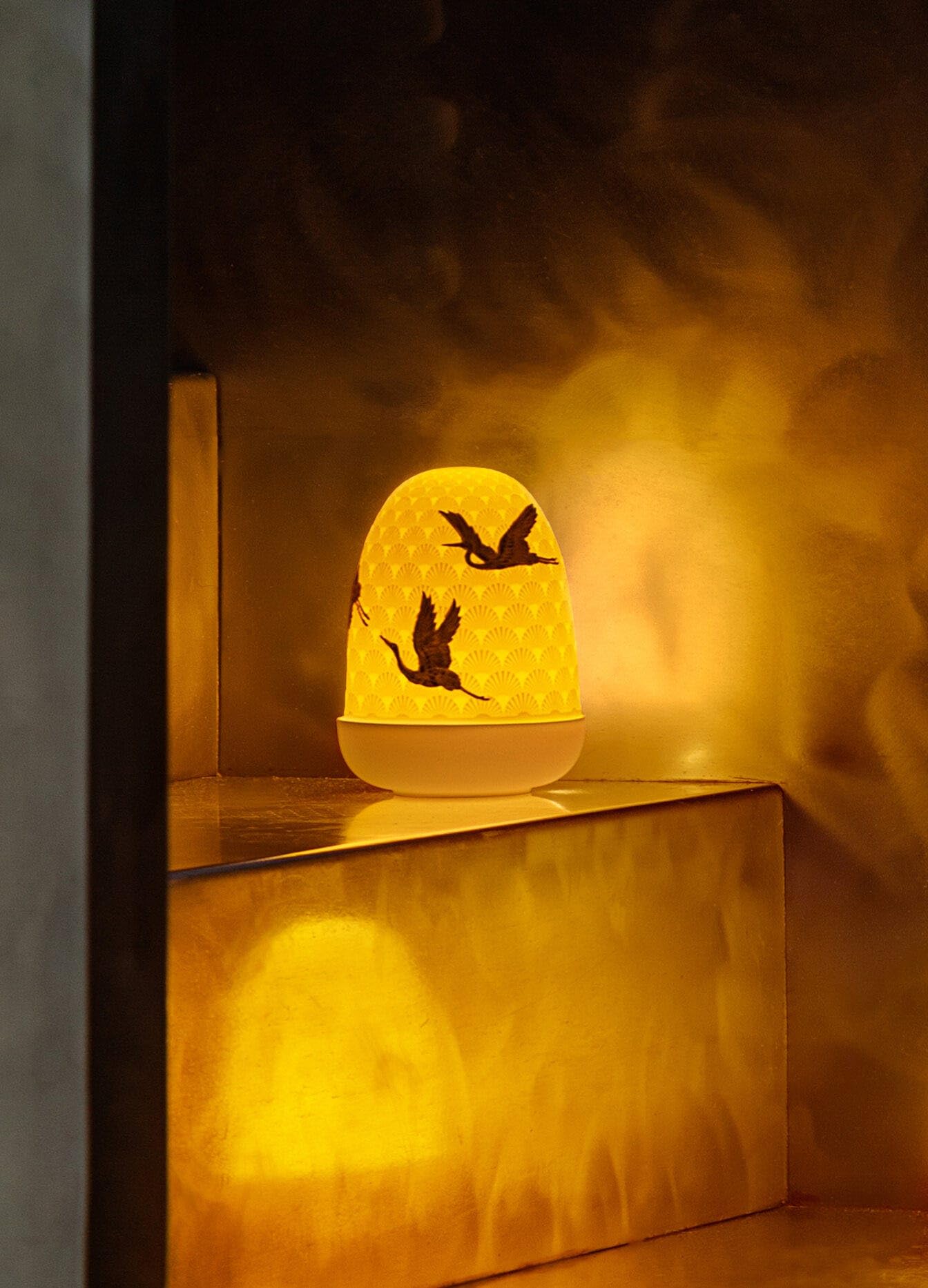 Lladró Illuminazione Koi Dome 1023888 lampada porcellana LED