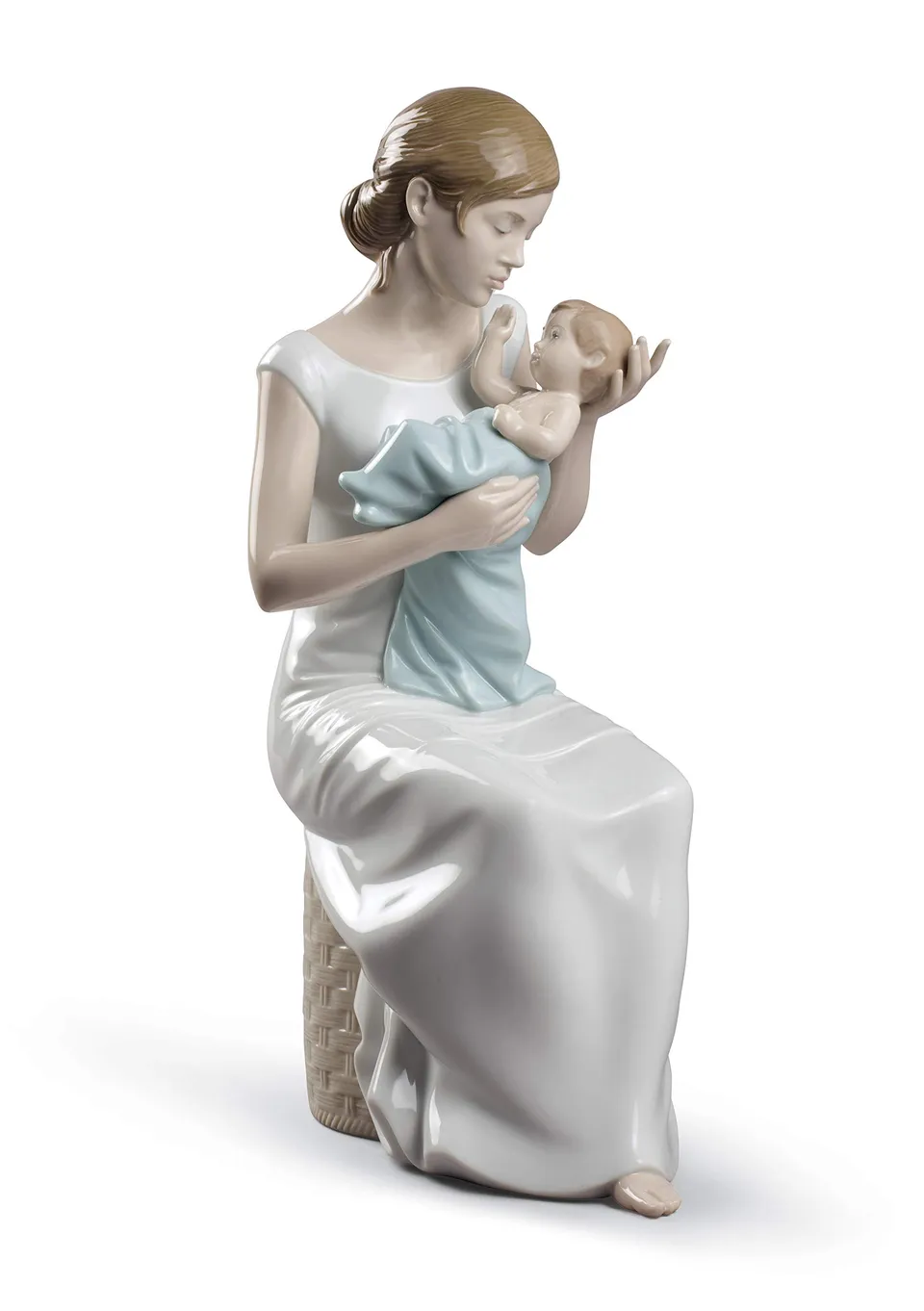 Lladró Il Tepore della Nanna figura madre 30 cm lucida