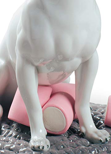 Lladró Chihuahua Marshmallows Figurina Cane Porcellana