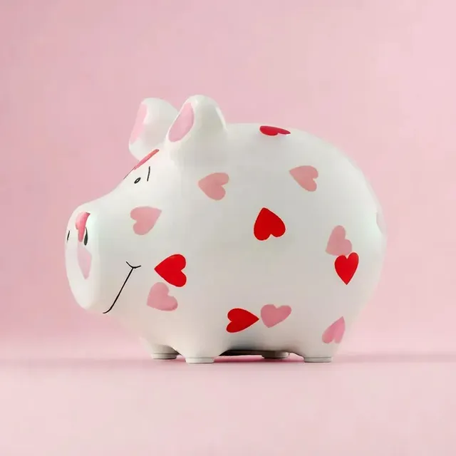 Sparschwein Company Kleinschweine Liebe salvadanaio maialino ceramica
