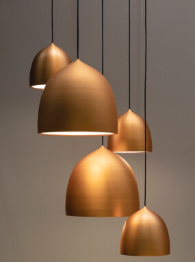 Piante d'Aria Lampade Golden Lamps lampada dorata