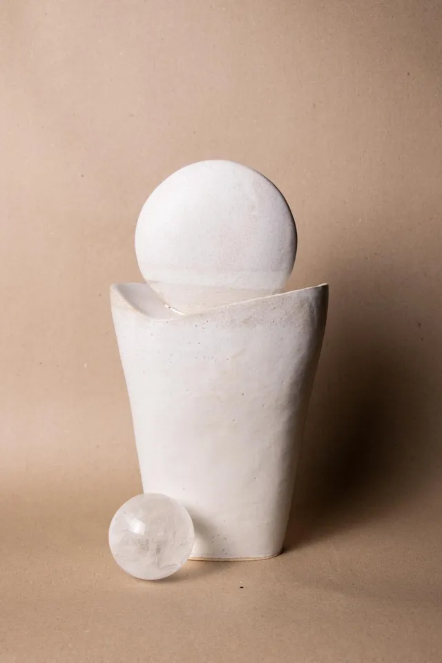 ClaireLune Luna Piena II scultura gres 27,5 cm