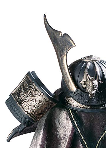 Lladró Sculture Elmetto Samurai scultura lustro argento