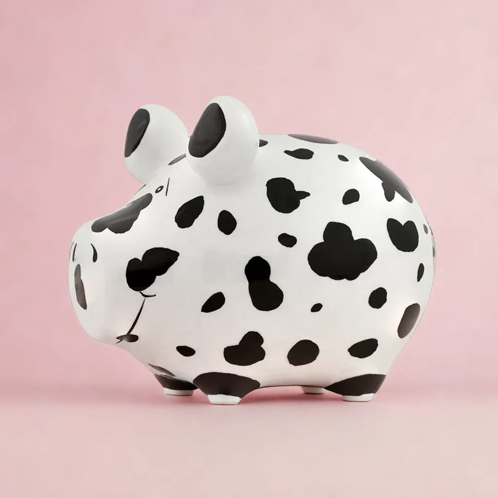 Sparschwein Company Kleinschweine Dalmatiner salvadanaio ceramica
