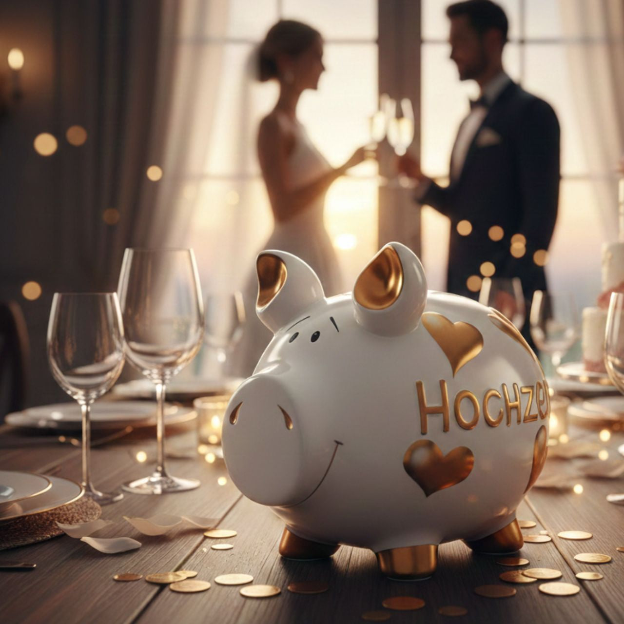 Sparschwein Company Monsterschweine Hochzeit salvadanaio grande