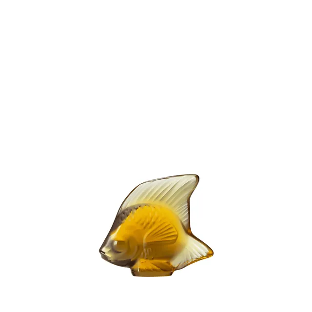 Lalique Fish Scultura Pesce Cristallo Taglia S