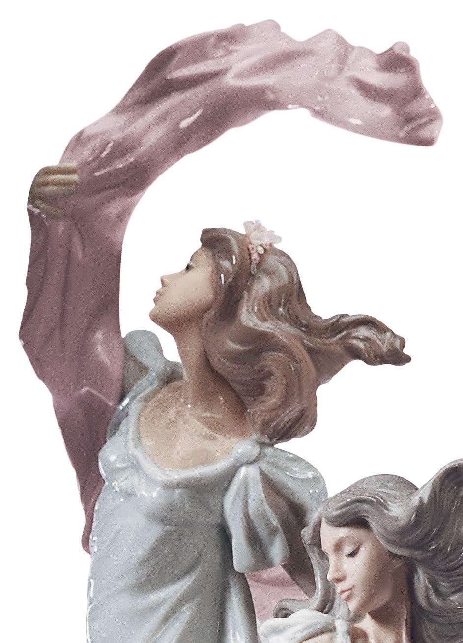Lladró Allegoria Libertà figurina donne porcellana