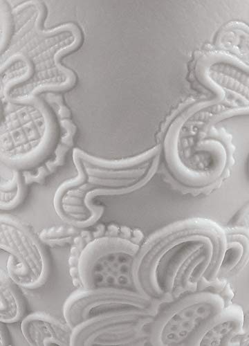 Lladró Accessori Decorativi Tazzina Ricami Tazza Sake Porcellana Bianca