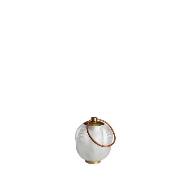 René Lalique Alizé Lampada Portatile Cristallo Oro