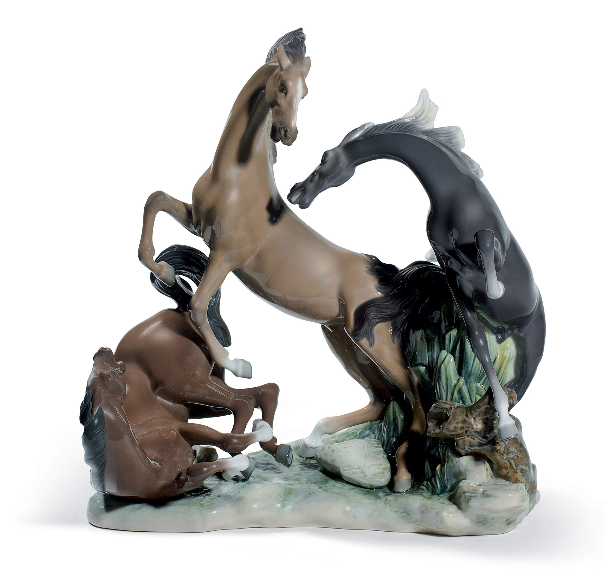 Lladró Sculture Cavalli scultura porcellana animali fatto a mano