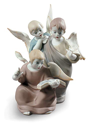Lladró Sculture Coro Piccoli Angeli scultura porcellana