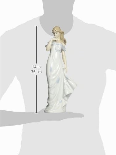 Lladró Sculture Sussurro dei Fiori figurina donna fiori