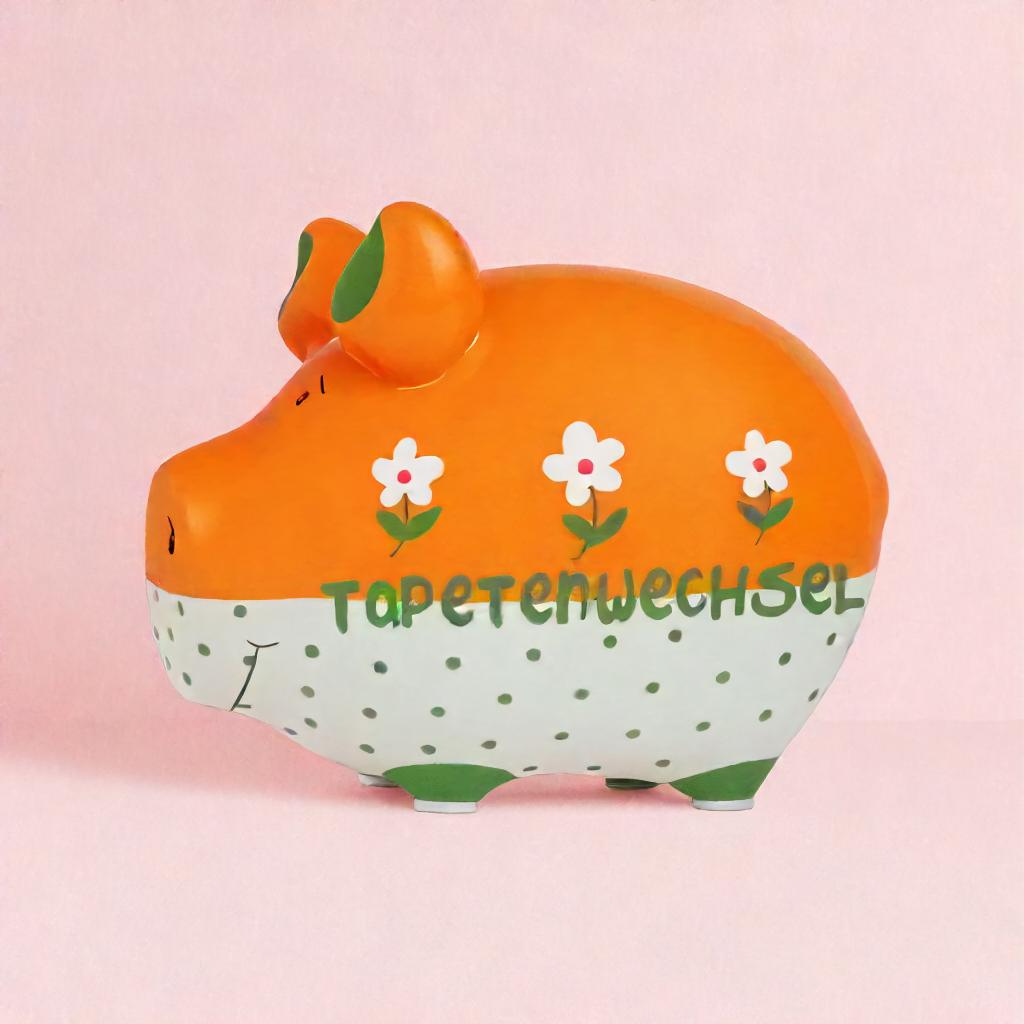 Sparschwein Company Kleinschweine Tapetenwechsel salvadanaio ceramica