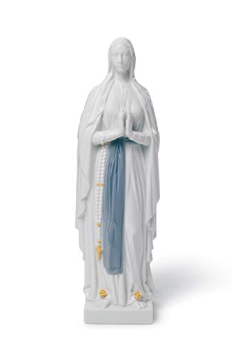 Lladró Sculture Nostra Signora di Lourdes statua porcellana