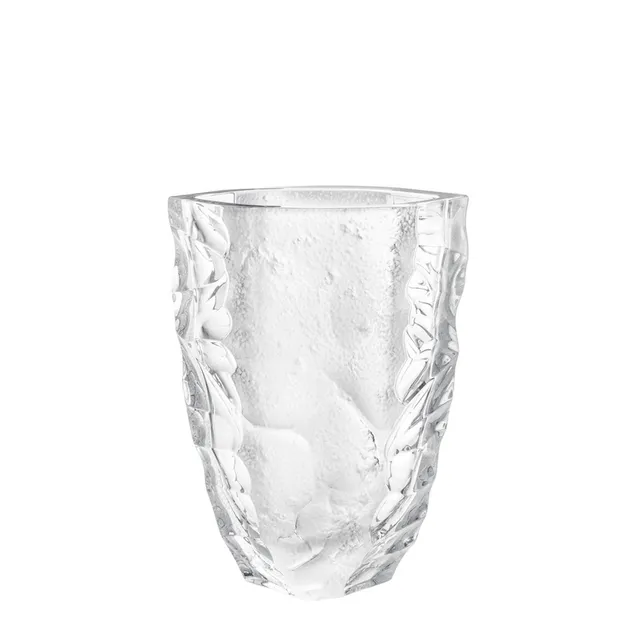 Lalique Silex Vaso cristallo grande taglia L sfaccettato