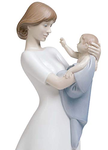 Lladró Sculture Tesoro della Mamma figurina madre bambino