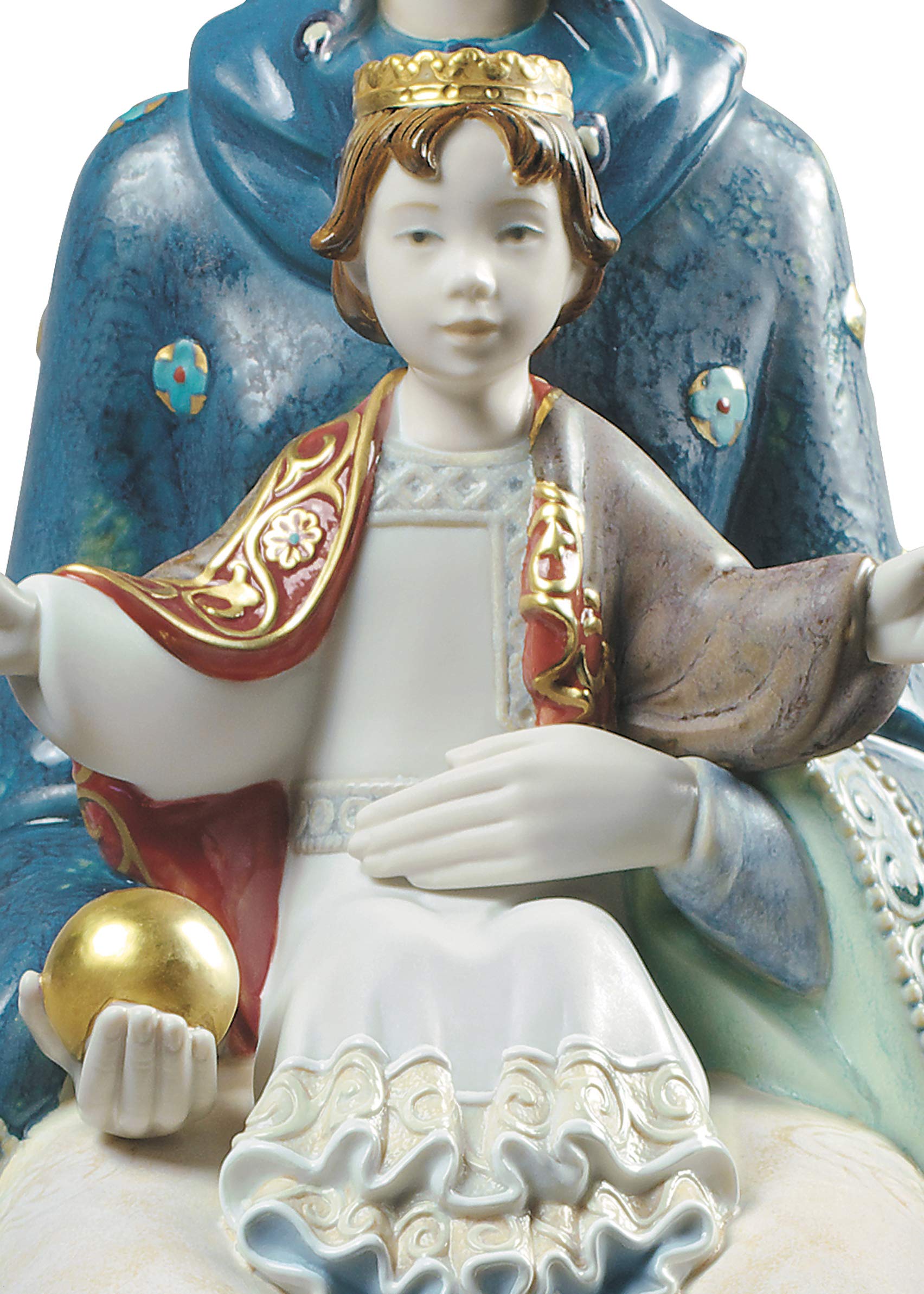 Lladró Mater Romantica statuetta Madonna porcellana