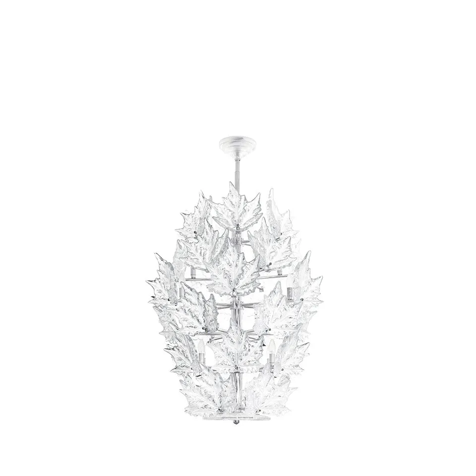 René Lalique Champs-Élysées lampadario cristallo 6 luci