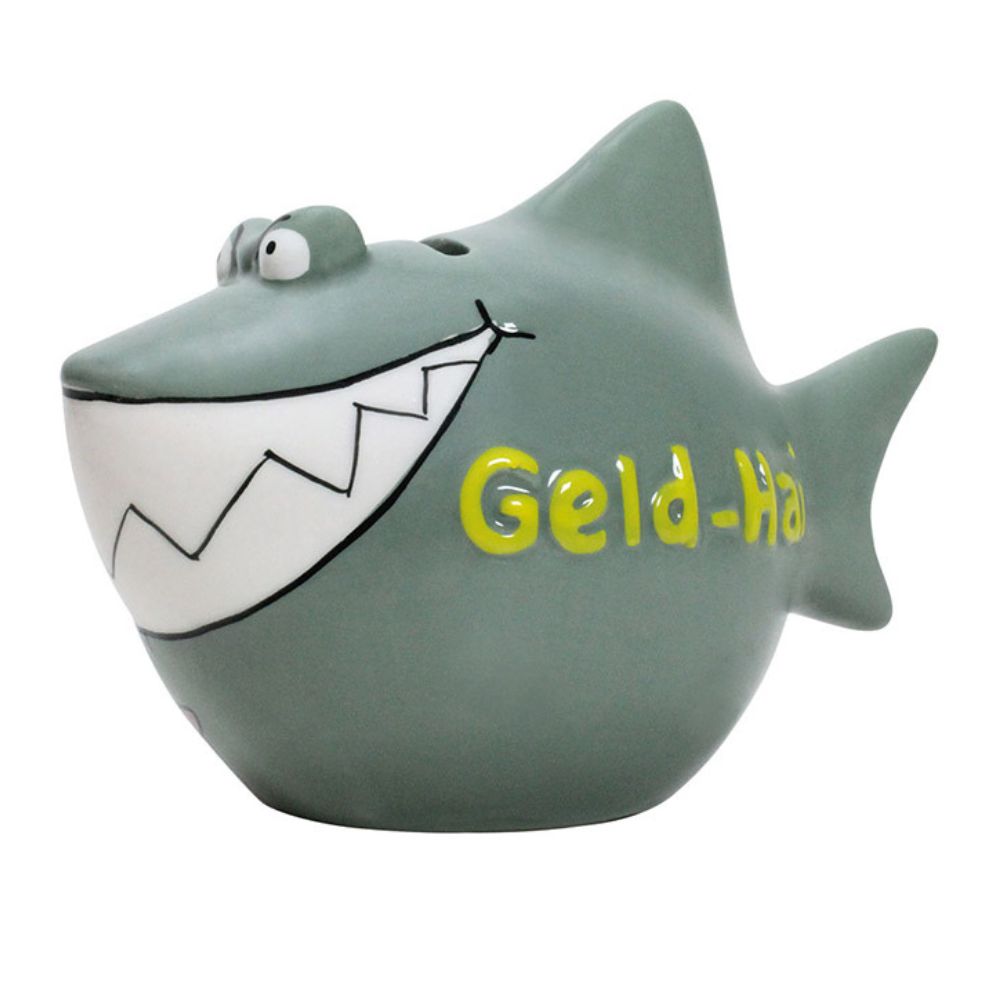 Sparschwein Company Geld-Hai salvadanaio squalo piccolo ceramica