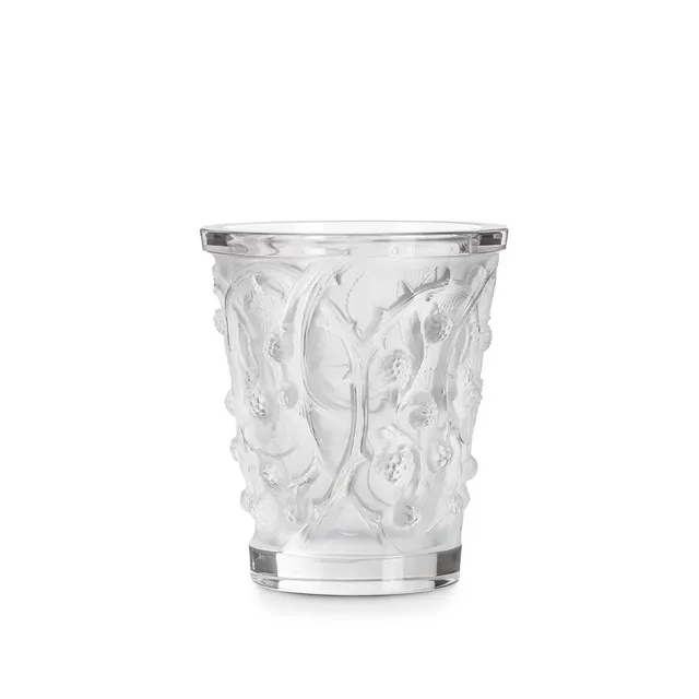 Lalique Mûres vaso in cristallo more taglia M