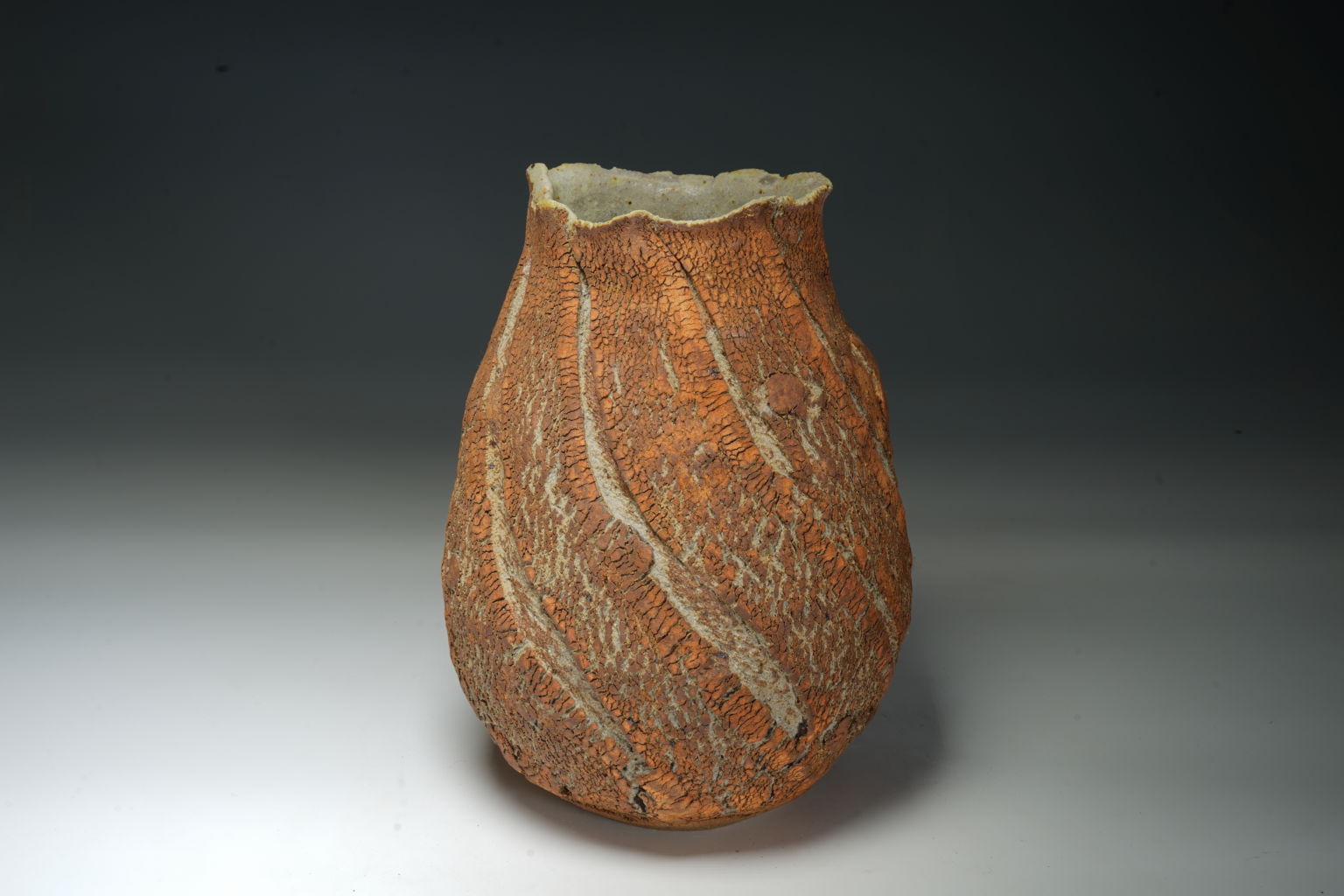 Terry Davies Vases Earth Texture Vaso Astratto Ceramica