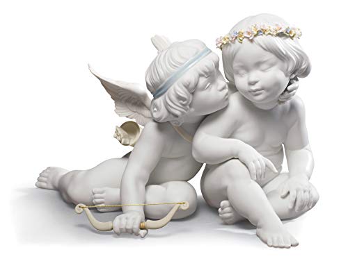Lladró Sculture Amore e Psiche figurina piccolo angelo