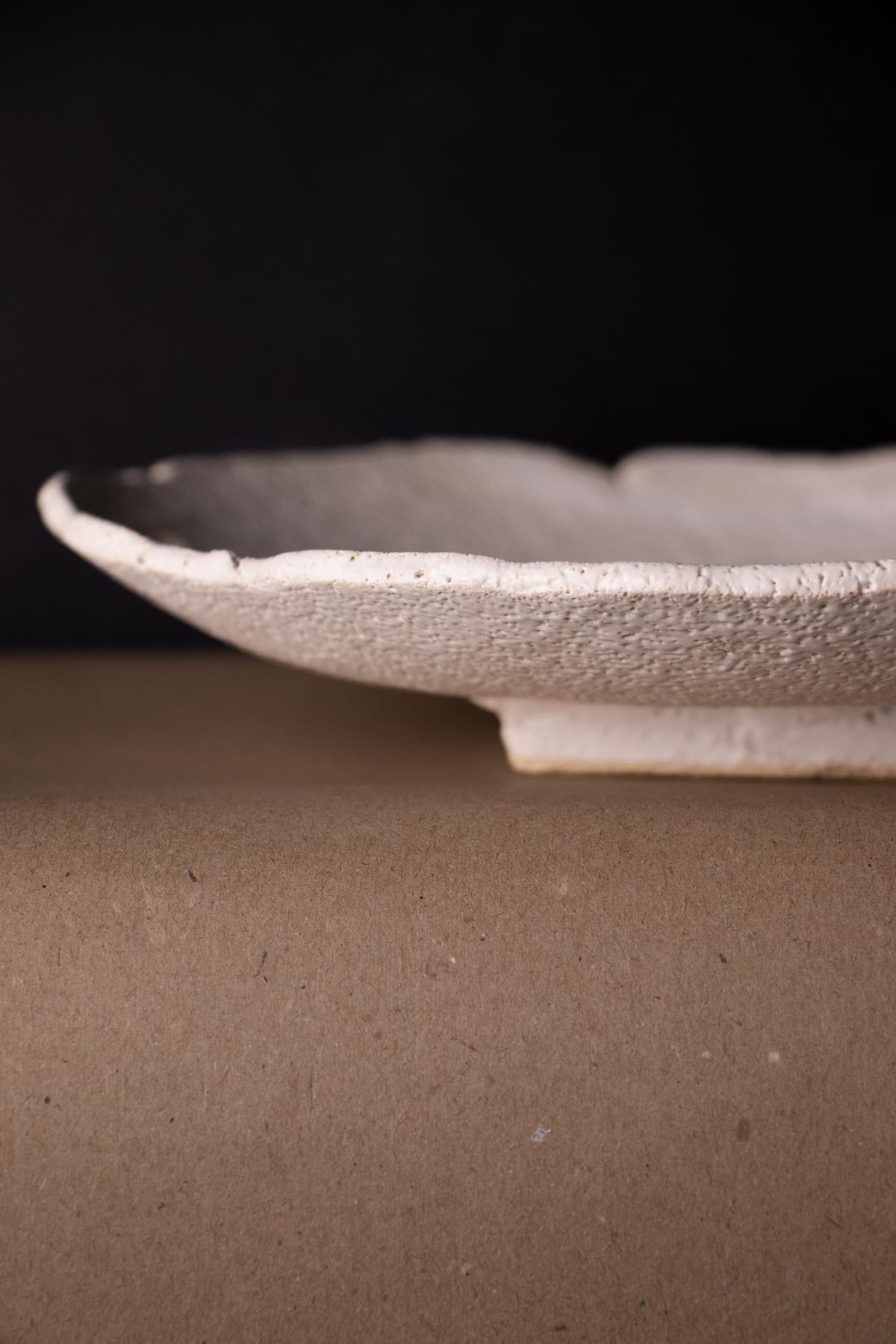 ClaireLune Ritual Kit Untitled I piatto gres bianco tormalina